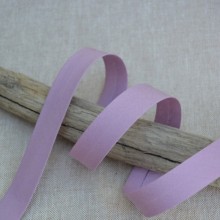 Plain bias tape 20 mm - Antique mauve 387